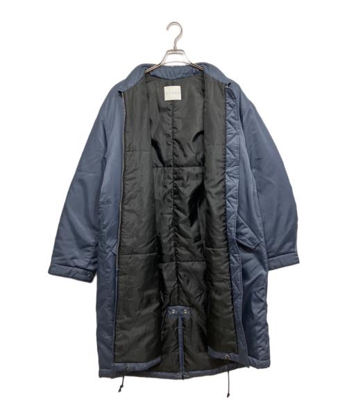 CINOH（チノ）CINOH (チノ) STUDIOUS (ステュディオス) 別注 NYRON LONG COAT ネイビー サイズ:38の古着・服飾アイテム
