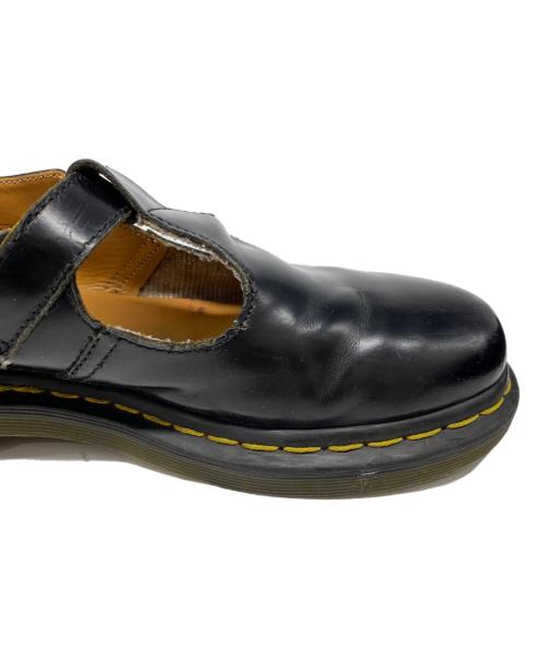 Dr.Martens（ドクターマーチン）Dr.Martens (ドクターマーチン) POLLEY Tバーシューズ ブラック サイズ:25の古着・服飾アイテム