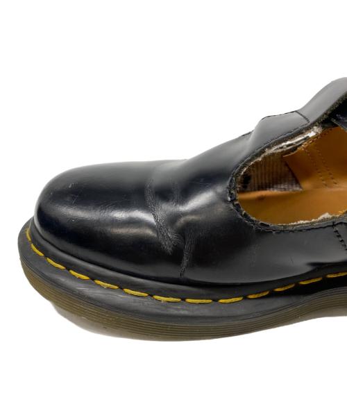 Dr.Martens（ドクターマーチン）Dr.Martens (ドクターマーチン) POLLEY Tバーシューズ ブラック サイズ:25の古着・服飾アイテム