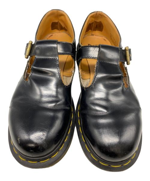 Dr.Martens（ドクターマーチン）Dr.Martens (ドクターマーチン) POLLEY Tバーシューズ ブラック サイズ:25の古着・服飾アイテム