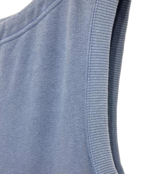 ISSEY MIYAKE（イッセイミヤケ）ISSEY MIYAKE (イッセイミヤケ) スウェットワンピース ブルー サイズ:Mの古着・服飾アイテム