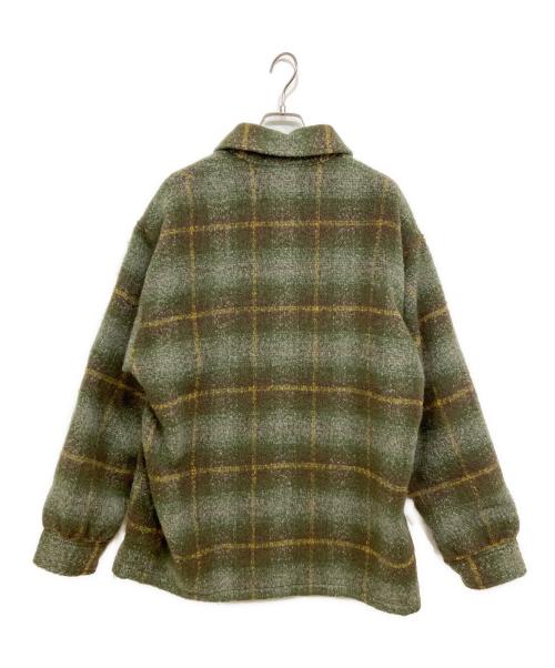 PENDLETON（ペンドルトン）PENDLETON (ペンドルトン) BEAMS (ビームス) 別注CPO JACKET グリーン サイズ:Lの古着・服飾アイテム