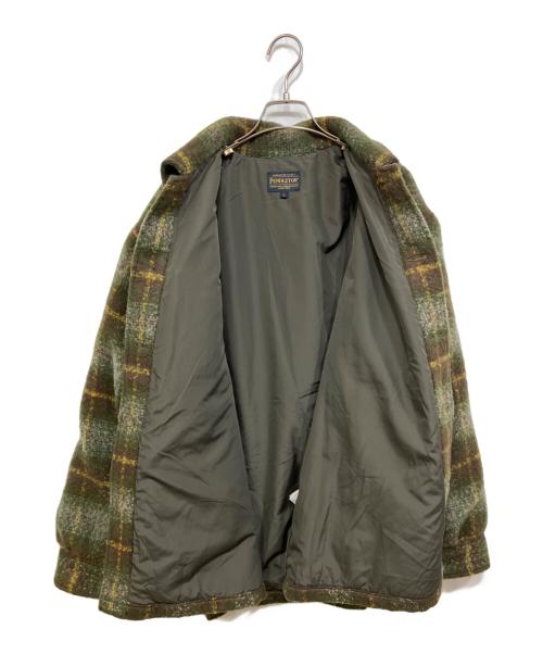 PENDLETON（ペンドルトン）PENDLETON (ペンドルトン) BEAMS (ビームス) 別注CPO JACKET グリーン サイズ:Lの古着・服飾アイテム