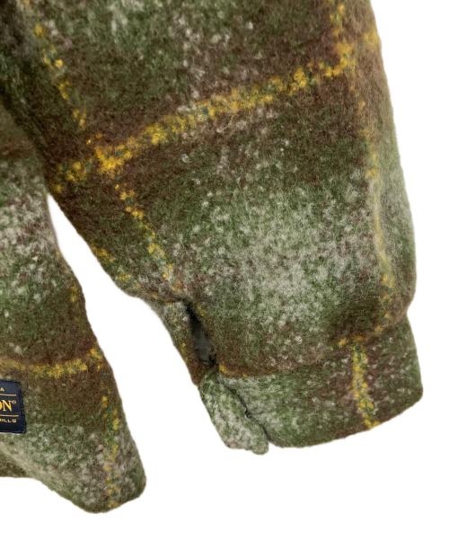 PENDLETON（ペンドルトン）PENDLETON (ペンドルトン) BEAMS (ビームス) 別注CPO JACKET グリーン サイズ:Lの古着・服飾アイテム