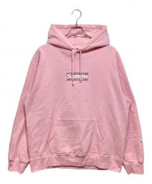 SUPREME×BURBERRY（シュプリーム×バーバリー）の古着「Box Logo Hooded Swetshirt」｜ピンク