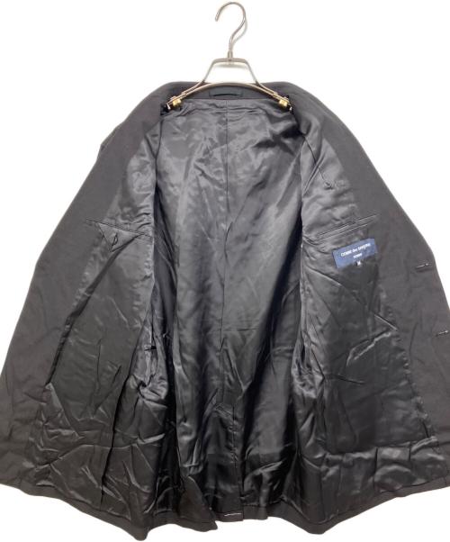 COMME des GARCONS HOMME（コムデギャルソン オム）COMME des GARCONS HOMME (コムデギャルソン オム) テーラードジャケット ブラック サイズ:Ｍの古着・服飾アイテム