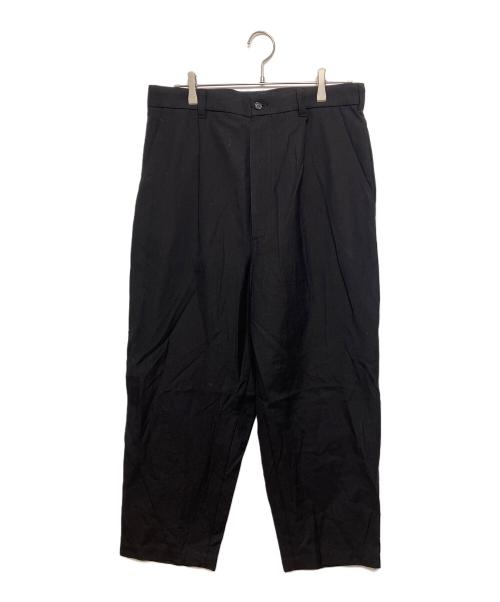 COMME des GARCONS HOMME（コムデギャルソン オム）COMME des GARCONS HOMME (コムデギャルソン オム) 1Pスラックスパンツ ブラック サイズ:Mの古着・服飾アイテム