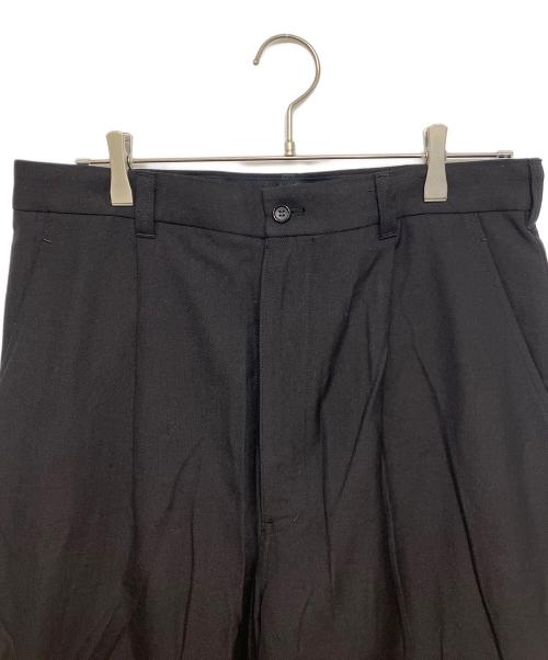 COMME des GARCONS HOMME（コムデギャルソン オム）COMME des GARCONS HOMME (コムデギャルソン オム) 1Pスラックスパンツ ブラック サイズ:Mの古着・服飾アイテム