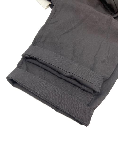 COMME des GARCONS HOMME（コムデギャルソン オム）COMME des GARCONS HOMME (コムデギャルソン オム) 1Pスラックスパンツ ブラック サイズ:Mの古着・服飾アイテム