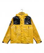 THE NORTH FACE×SUPREMEザ ノース フェイス×シュプリーム）の古着「Trompe Loeil Printed Taped Seam Shell Jacket」｜イエロー