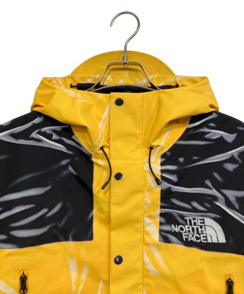 THE NORTH FACE（ザ ノース フェイス）THE NORTH FACE (ザ ノース フェイス) Supreme (シュプリーム) Trompe Loeil Printed Taped Seam Shell Jacket イエロー サイズ:Lの古着・服飾アイテム
