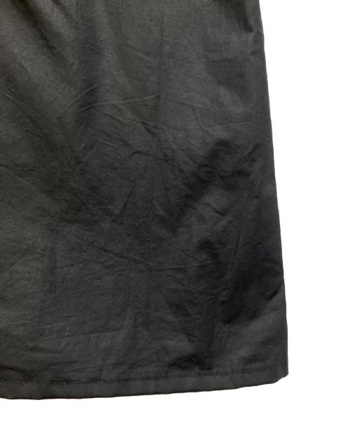Barbour（バブアー）Barbour (バブアー) AURALEE (オーラリー) スタイリスト私物 (スタイリストシブツ) SL BORDER オイルドコート ブラック サイズ:40の古着・服飾アイテム