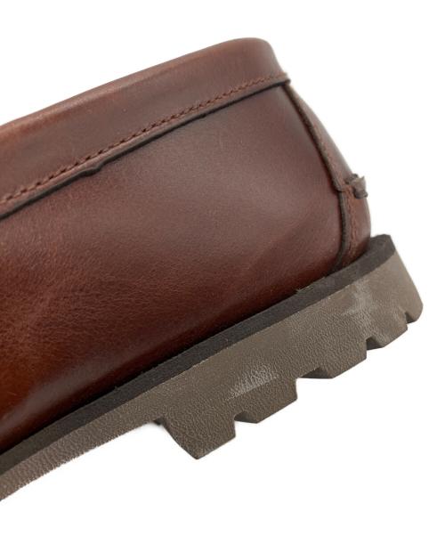 PARABOOT（パラブーツ）PARABOOT (パラブーツ) コインローファー ブラウン サイズ:8 1/2の古着・服飾アイテム