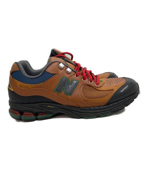 NEW BALANCE（ニューバランス）NEW BALANCE (ニューバランス) M2002RWM ローカットスニーカー ブラウン×グレー サイズ:US11の古着・服飾アイテム