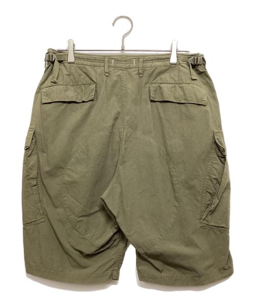 nonnative（ノンネイティブ）nonnative (ノンネイティブ) TROOPER SHORTS COTTON RIPSTOP OVERDYED カーキ サイズ:３の古着・服飾アイテム