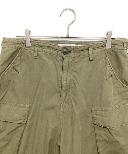 nonnative（ノンネイティブ）nonnative (ノンネイティブ) TROOPER SHORTS COTTON RIPSTOP OVERDYED カーキ サイズ:３の古着・服飾アイテム