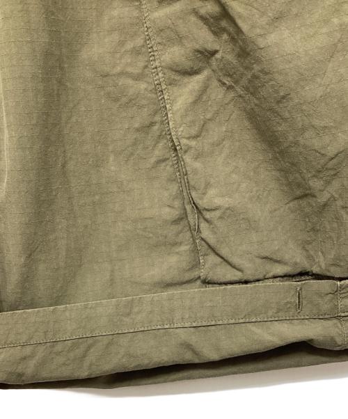 nonnative（ノンネイティブ）nonnative (ノンネイティブ) TROOPER SHORTS COTTON RIPSTOP OVERDYED カーキ サイズ:３の古着・服飾アイテム