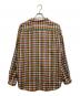AURALEE (オーラリー) GIZA LIGHT WEIGHT DOUBLE-CLOTH P/O SHIRTS グリーン×ピンク サイズ:3：13000円