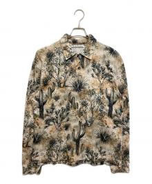 Acne studios（アクネ ストゥディオズ）の古着「Desert Long Sleeve Polo」｜ベージュ
