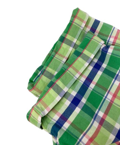POLO RALPH LAUREN（ポロ・ラルフローレン）POLO RALPH LAUREN (ポロ・ラルフローレン) オーバーサイズチェックシャツ グリーン サイズ:XLの古着・服飾アイテム