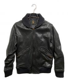 Hysteric Glamour（ヒステリックグラマー）の古着「シングルライダースジャケット」｜ブラック