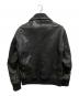 Hysteric Glamour (ヒステリックグラマー) シングルライダースジャケット ブラック サイズ:L：16000円