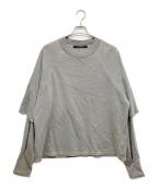 SEVENTHセブンス）の古着「RAGLAN LAYERED LONGSLEEVE TEE」｜グレー