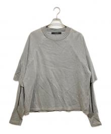 SEVENTH（セブンス）の古着「RAGLAN LAYERED LONGSLEEVE TEE」｜グレー