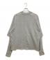 Seventh (セブンス) RAGLAN LAYERED LONGSLEEVE TEE グレー サイズ:S：9000円