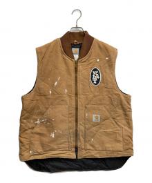 CarHartt（カーハート）の古着「ダックワークベスト」｜ブラウン