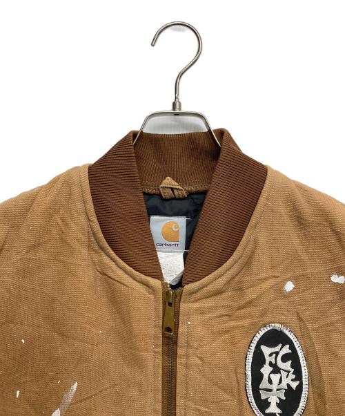 CarHartt（カーハート）CarHartt (カーハート) ダックワークベスト ブラウン サイズ:XLの古着・服飾アイテム