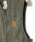 中古・古着 CarHartt (カーハート) ボアライナーダックベスト モスグリーン サイズ:M：10000円
