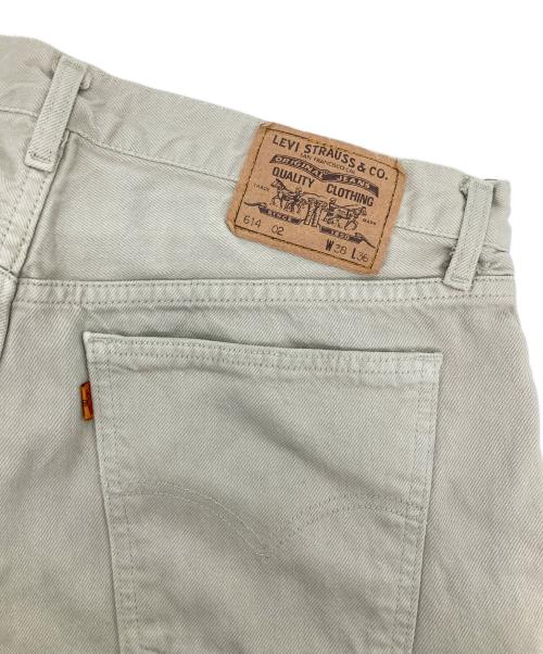 LEVI'S（リーバイス）LEVI'S (リーバイス) 614 デニムパンツ アイボリー サイズ:W38の古着・服飾アイテム