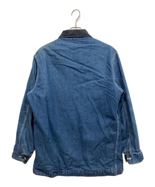 Sears（シアーズ）Sears (シアーズ) 裏ブランケットデニムカバーオール インディゴ サイズ:Lの古着・服飾アイテム