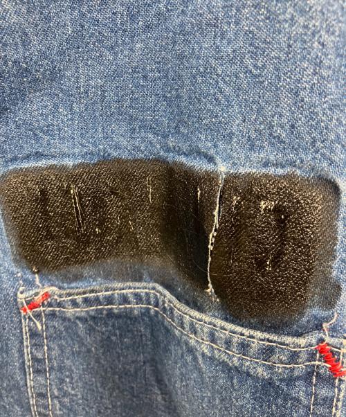 Sears（シアーズ）Sears (シアーズ) 裏ブランケットデニムカバーオール インディゴ サイズ:Lの古着・服飾アイテム