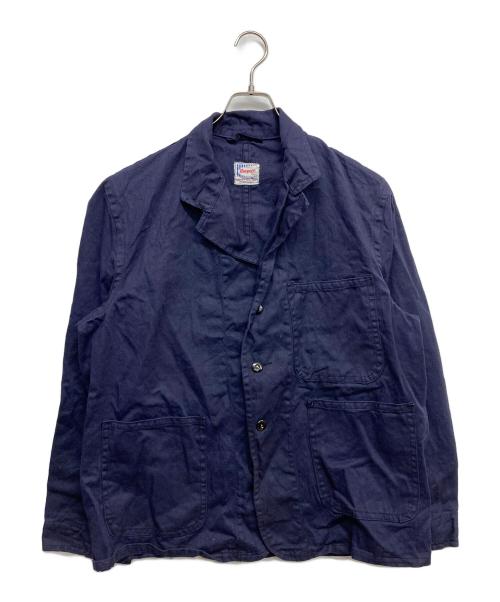 HARPOON（ハープーン）HARPOON (ハープーン) ヴィンテージワークジャケット ネイビー サイズ:44の古着・服飾アイテム