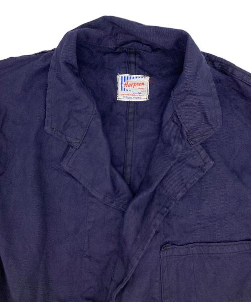 HARPOON（ハープーン）HARPOON (ハープーン) ヴィンテージワークジャケット ネイビー サイズ:44の古着・服飾アイテム