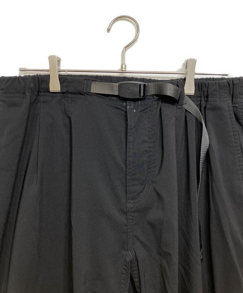 GRAMICCI（グラミチ）GRAMICCI (グラミチ) Bshop (ビショップ) 別注 2タックワイドテーパードパンツ ブラック サイズ:XLの古着・服飾アイテム