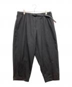 GRAMICCIグラミチ）の古着「WOOL LIKE WIDE TAPERED PANT」｜ブラック