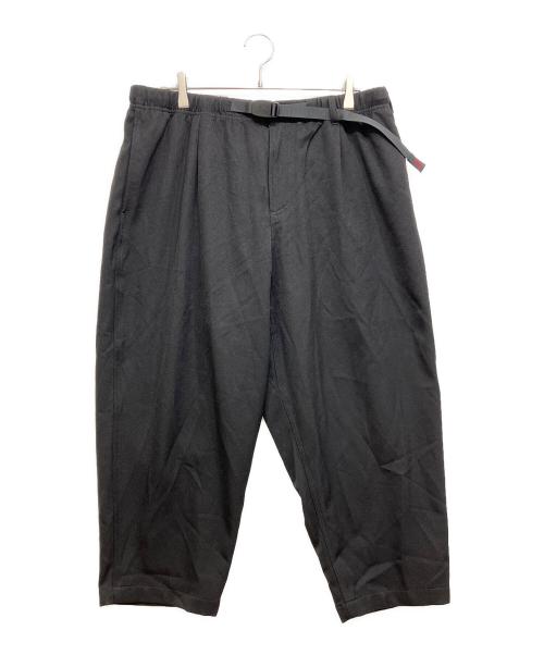GRAMICCI（グラミチ）GRAMICCI (グラミチ) WOOL LIKE WIDE TAPERED PANT ブラック サイズ:XLの古着・服飾アイテム