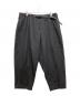GRAMICCI（グラミチ）の古着「WOOL LIKE WIDE TAPERED PANT」｜ブラック