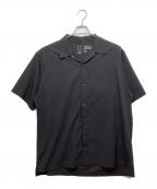 山と道ヤマトミチ）の古着「UL Short Sleeve Shirt」｜ブラック