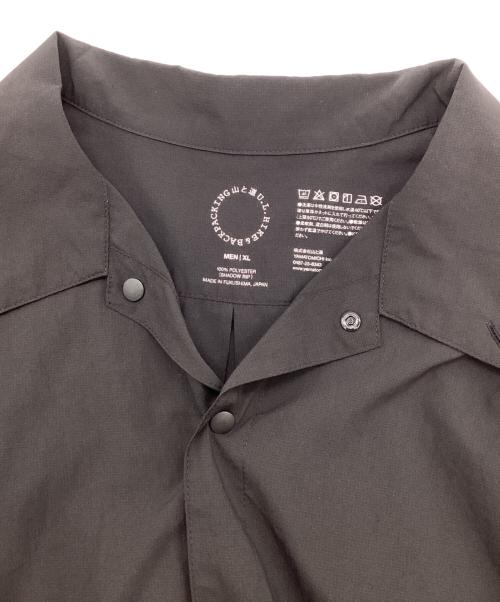 山と道（ヤマトミチ）山と道 (ヤマトミチ) UL Short Sleeve Shirt ブラック サイズ:XLの古着・服飾アイテム
