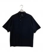 teatoraテアトラ）の古着「CAPSULESNAP POLO SHIRT GC」｜ブラック