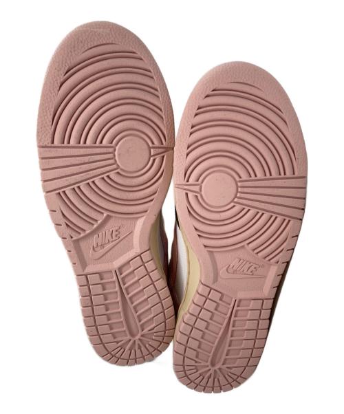 NIKE（ナイキ）NIKE (ナイキ) DUNK LOW BY YOU ピンク×ブラウン サイズ:US8.5 未使用品の古着・服飾アイテム