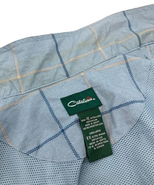 CATALINA（カタリナ）CATALINA (カタリナ) ナイロンジャケット スカイブルー サイズ:XLの古着・服飾アイテム