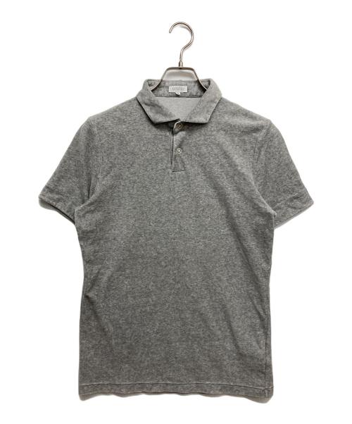 MACKINTOSH PHILOSOPHY（マッキントッシュ フィロソフィー）MACKINTOSH PHILOSOPHY (マッキントッシュ フィロソフィー) .S/Sポロシャツ グレー サイズ:40の古着・服飾アイテム