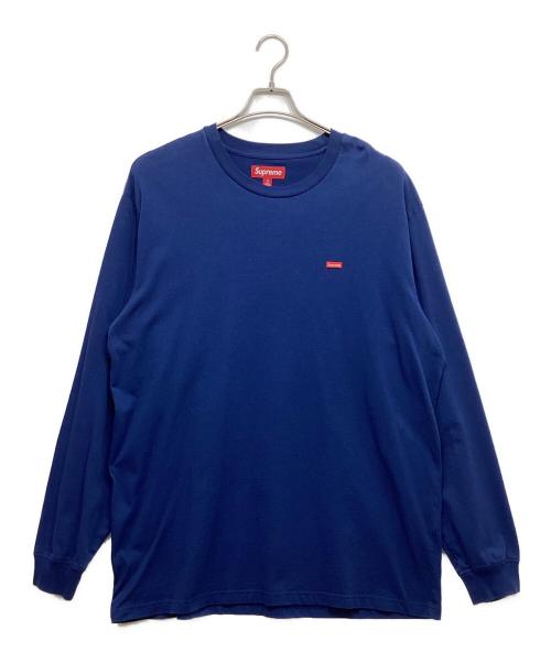 SUPREME（シュプリーム）SUPREME (シュプリーム) Small Box Crew Neck ブルー サイズ:XLの古着・服飾アイテム