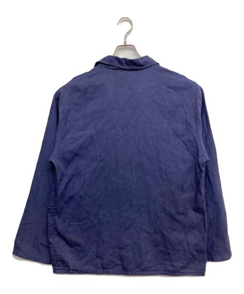 古着（フルギ）古着 (フルギ) フレンチワークジャケット ネイビー サイズ:無しの古着・服飾アイテム