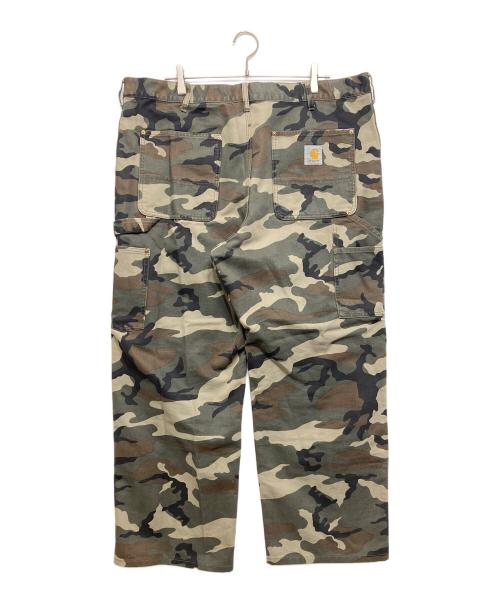 CarHartt（カーハート）CarHartt (カーハート) ウッドランドカモ ダブルニー ペインター パンツ カーキ サイズ:40の古着・服飾アイテム